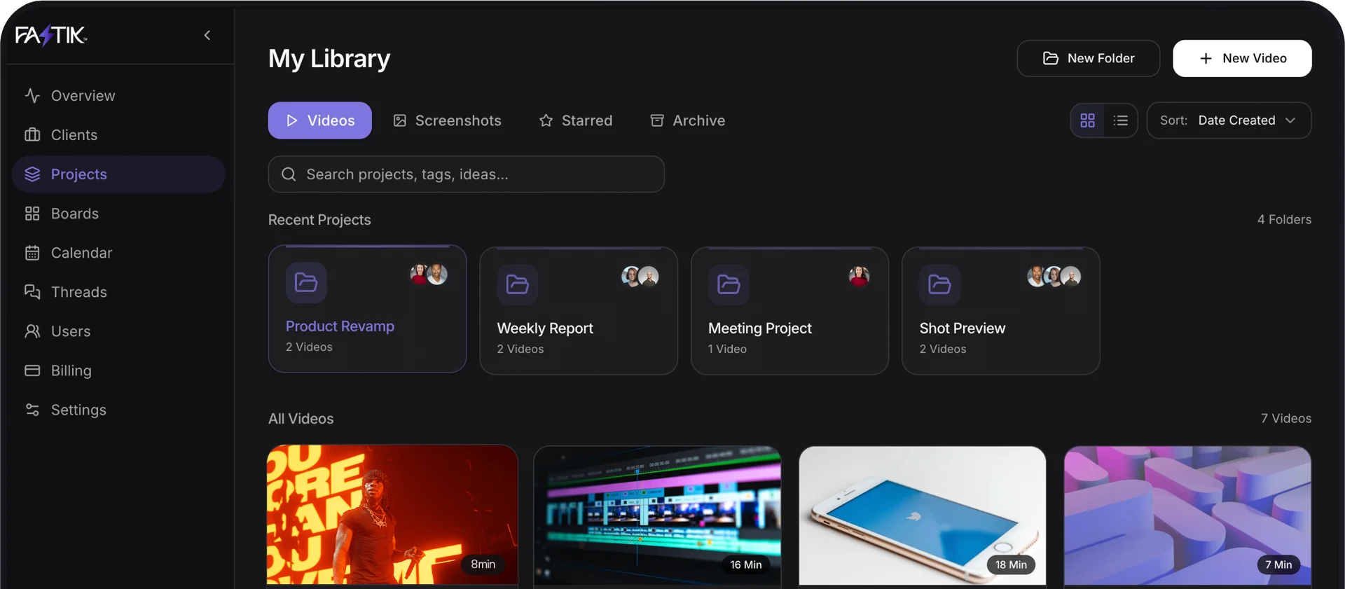 FASTIK — The All-in-One Workspace for Creative Teams